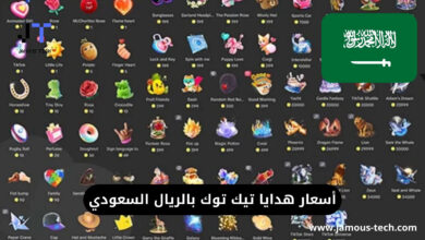 أسعار هدايا تيك توك بالريال السعودي